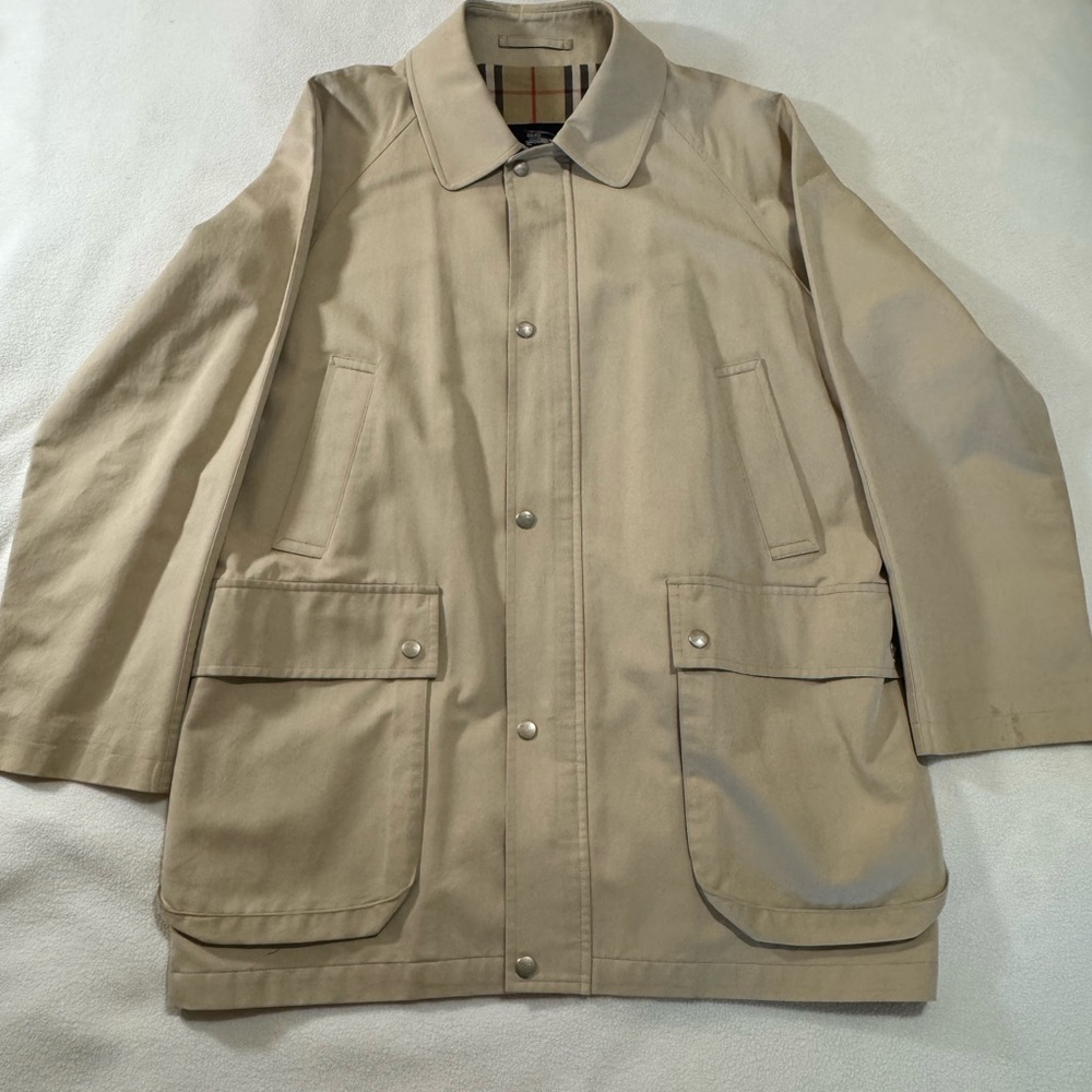Burberry Tan Trench Car Coat for Men (or Women)